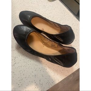 Black Ballerina Flats